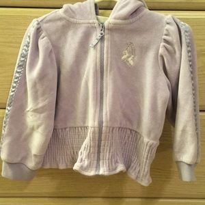 Lilac ice skates jacket